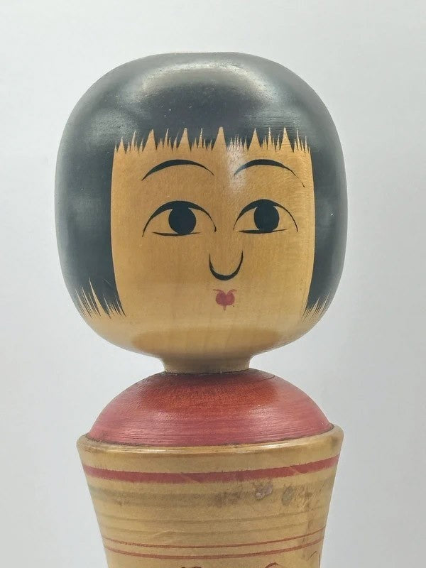 K20005 - Traditional Naruko kokeshi by Mamoru Izu 伊豆護