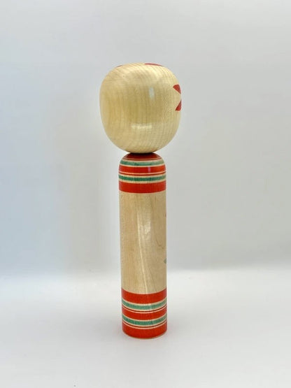 K18052 - Traditional Yamagata kokeshi by Chujiro Kobayashi 小林忠次郎
