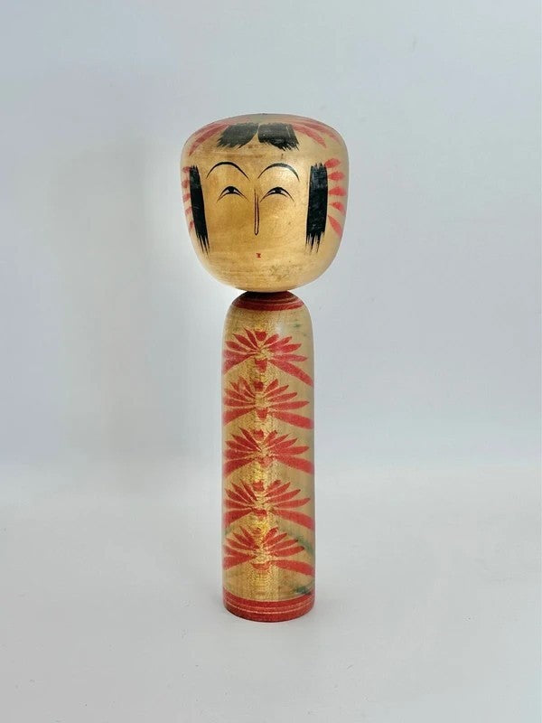 K18012 - Traditional Zao kokeshi by Ishiyama Kazuo