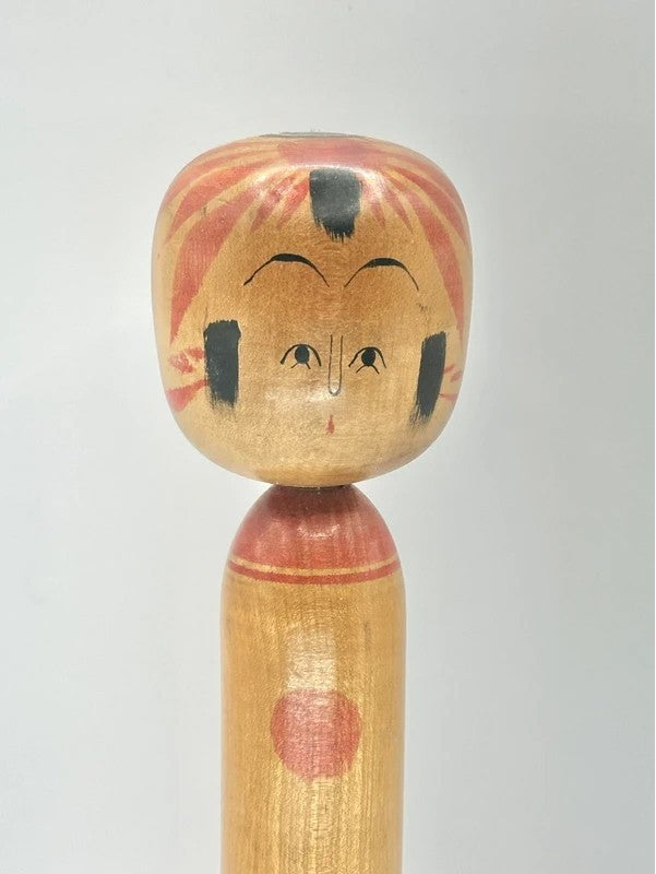 K20059 - Traditional Zao kokeshi by Yusuke Kimura 木村祐助