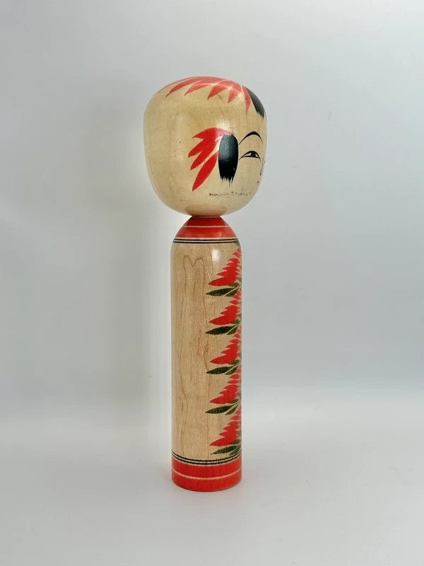K20006 - Traditional Zao kokeshi by Yasumitsu Omiya