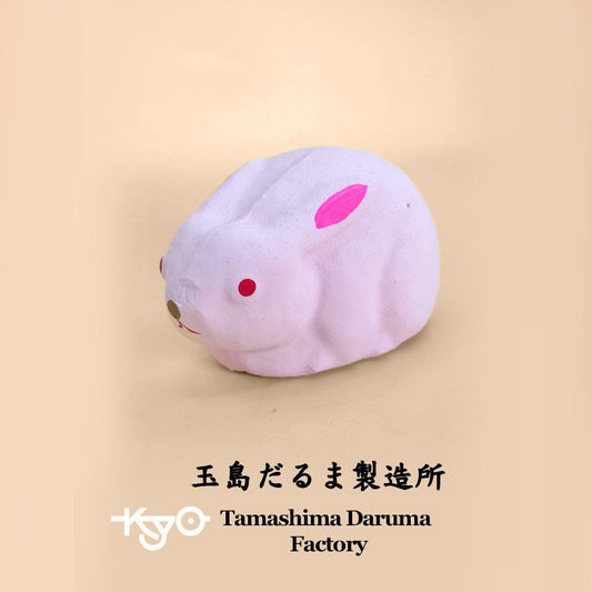 FT189 - Rabbit craft Tamashima Daruma Factory Kurashiki 玉島だるま製造所