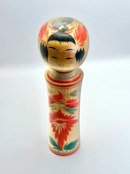 K25007 - Traditional Naruko kokeshi by Jinji Okazaki