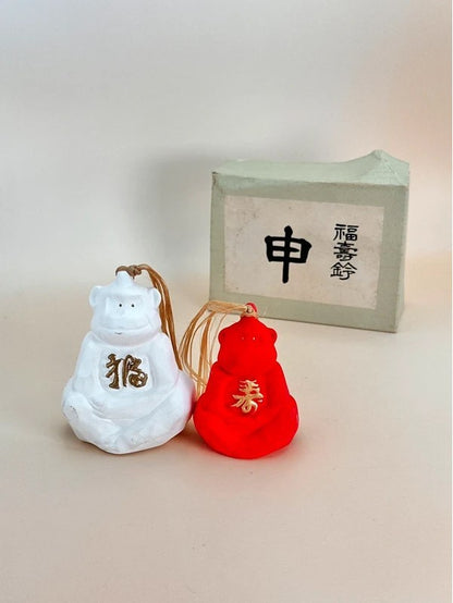 CB064 - Dorei Clay bell from Ōmiya Hachiman Shrine 大宮八幡宮