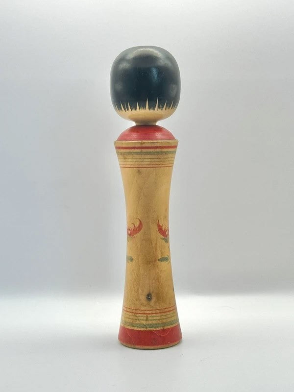 K20005 - Traditional Naruko kokeshi by Mamoru Izu 伊豆護