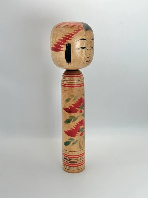 K25018 - Traditional Hijiori kokeshi by Bunkichi Sato