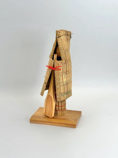 FT66 - Japanese Folktoy doll with snowcoat