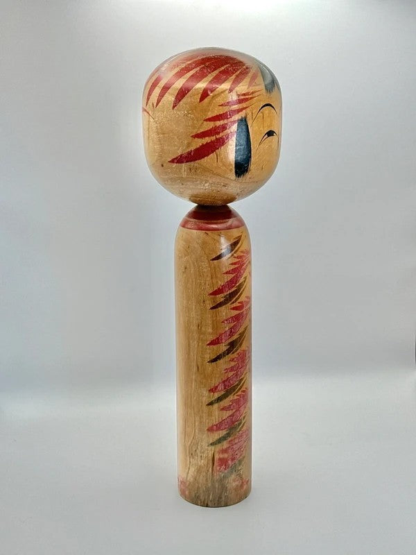 K30009 - Traditional Tōgatta kokeshi by Akozuma Shōzō