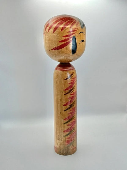 K30009 - Traditional Tōgatta kokeshi by Akozuma Shōzō