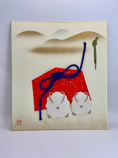 SHP33 - Original Shikishi artwork card Japan