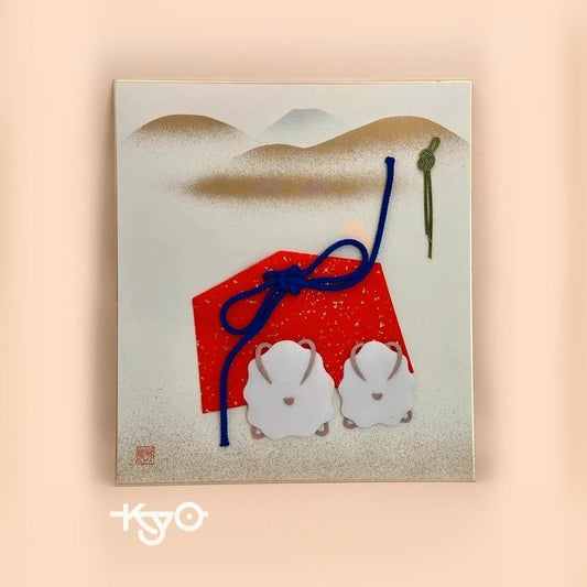 SHP33 - Original Shikishi artwork card Japan