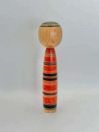 K18069 - Traditional Tsuchiyu kokeshi by Sakuo Abe
