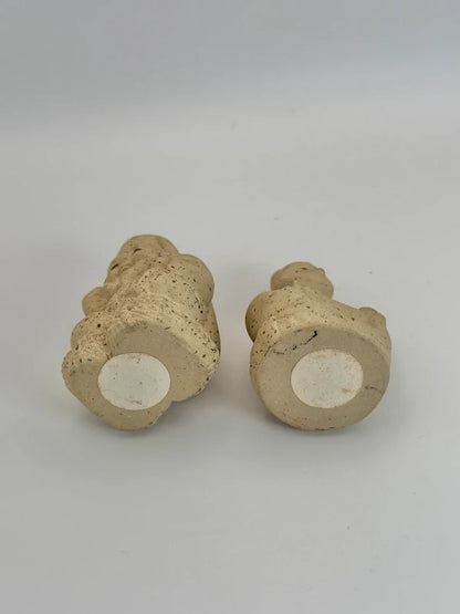 Vintage Japanese clay folk toy