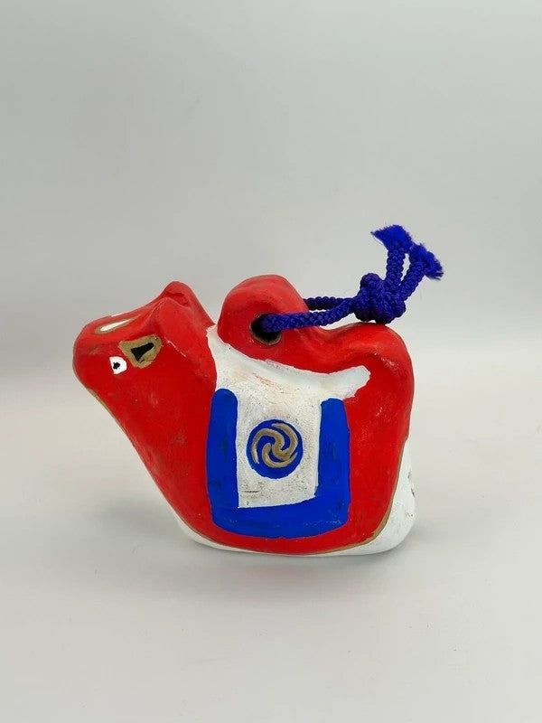 CB015 - Japanese clay bell ornament Dorei
