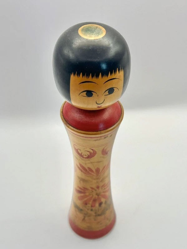 K20005 - Traditional Naruko kokeshi by Mamoru Izu 伊豆護