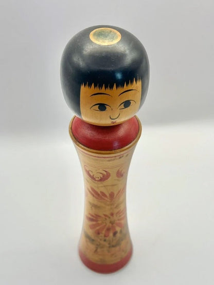 K20005 - Traditional Naruko kokeshi by Mamoru Izu 伊豆護
