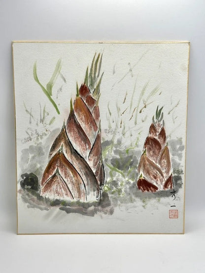SHP38 - Vintage orignal shikishi artwork card