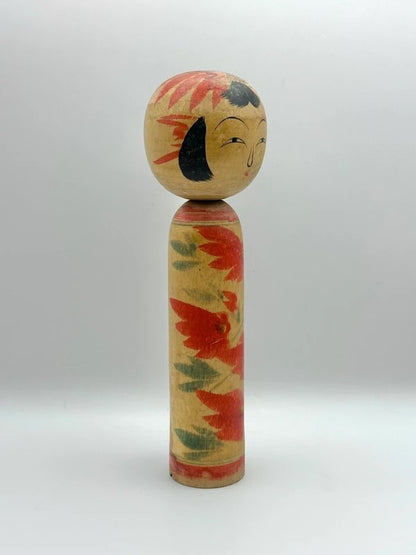 K20056 - Traditional Zao kokeshi by Genkichi Saito 斎藤源吉