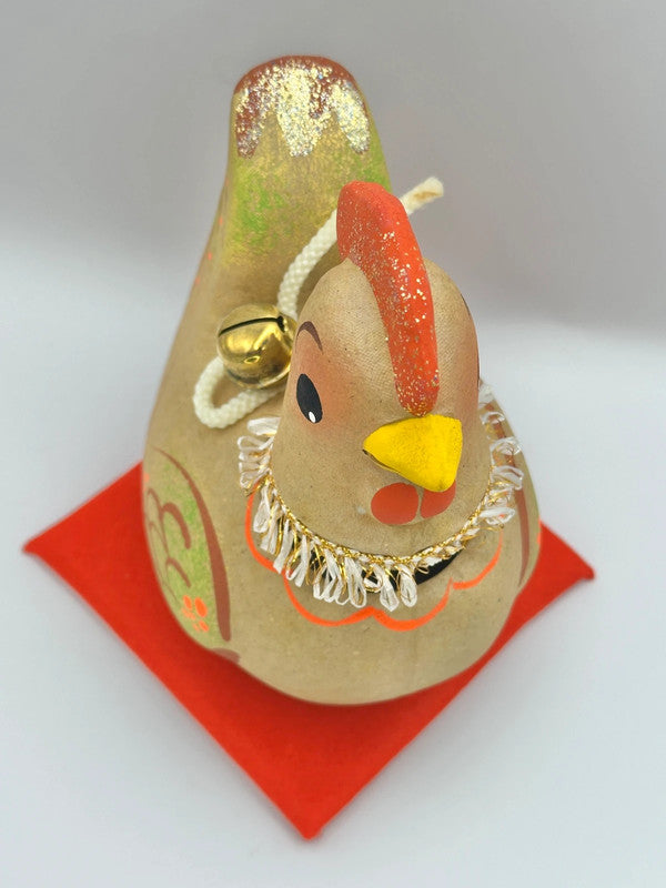 FT31 - Folk toy paper mache chicken