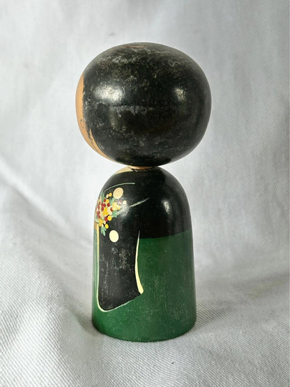 poupée japonaise vintage bobble kokeshi sosaku