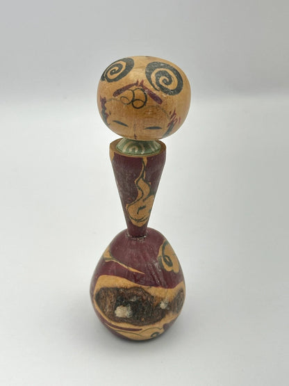 Poupée kokeshi japonaise vintage