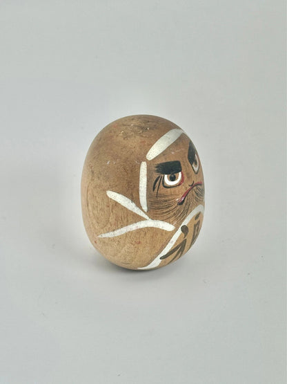 Poupée Yamanaka Daruma en bois fabriquée à la main
