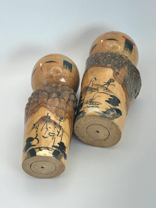 poupée kokeshi onsen omiyage vintage