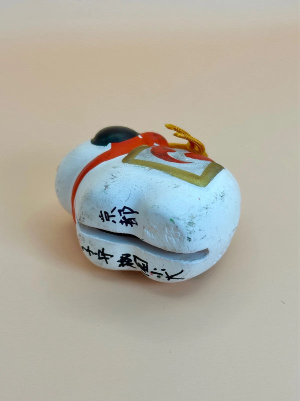 CB022 - Clay bell ornament Dorei Gion Mamori Inu 祇園守犬