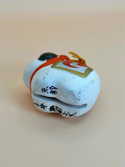CB022 - Clay bell ornament Dorei Gion Mamori Inu 祇園守犬