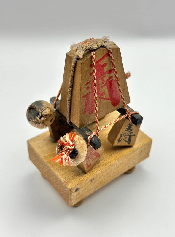 FT26 - Wooden Shogi Kokeshi Doll