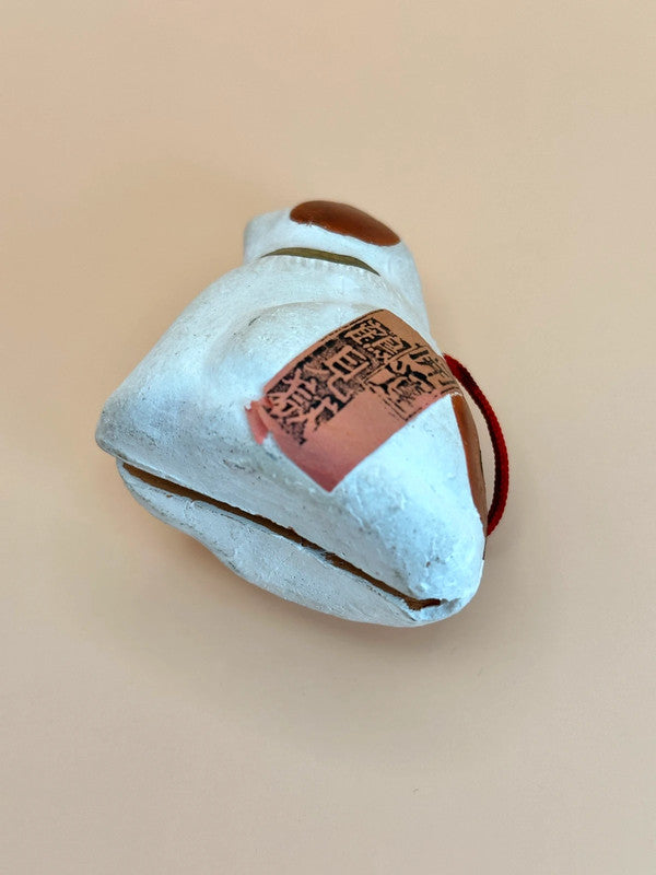 CB028 - Tsurumi Clay bell ornament Dorei  鶴見獄