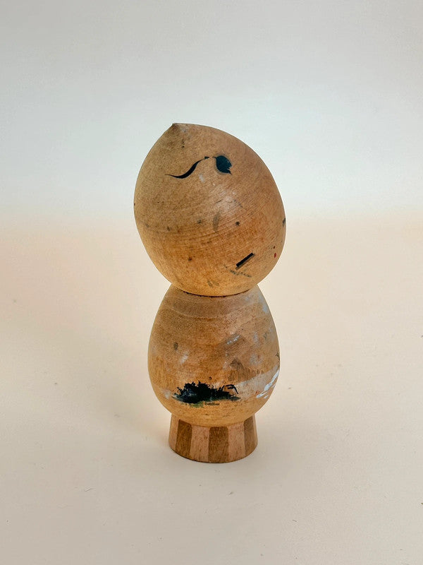 poupée kokeshi artisanale vintage donguri