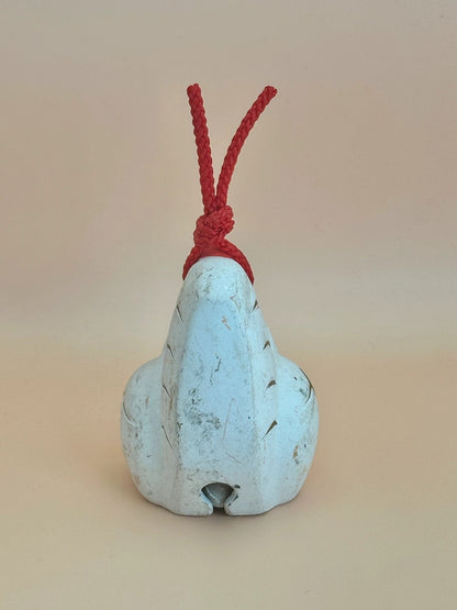 CB017 - Clay Bell Ornament Dorei  Rooster
