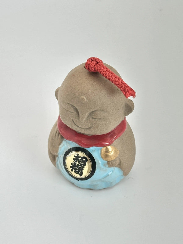 CB023 - Clay bell ornament Dorei Jizō Bodhisattva 地蔵