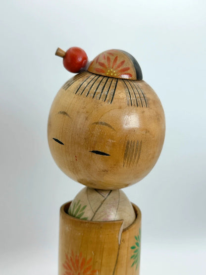 Poupée kokeshi Sosaku vintage Japon