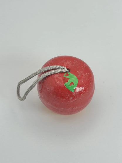 CB027 - Apple-Shaped Clay bell ornament Dorei