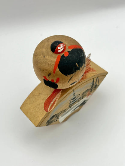 Poupée kokeshi japonaise vintage