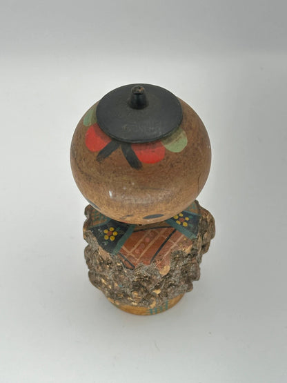 Poupée Onsen kokeshi vintage Japon