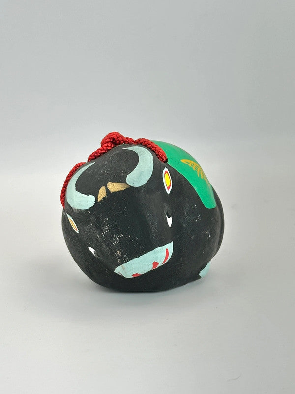 CB017 - Clay bell ornament Dorei Cow