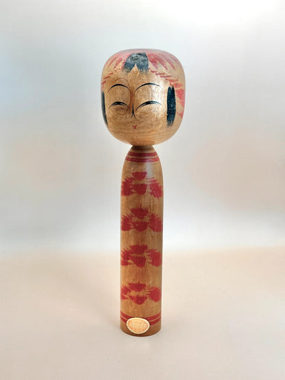 Kokeshi Togatta traditionnel par Tetsuro Sato
