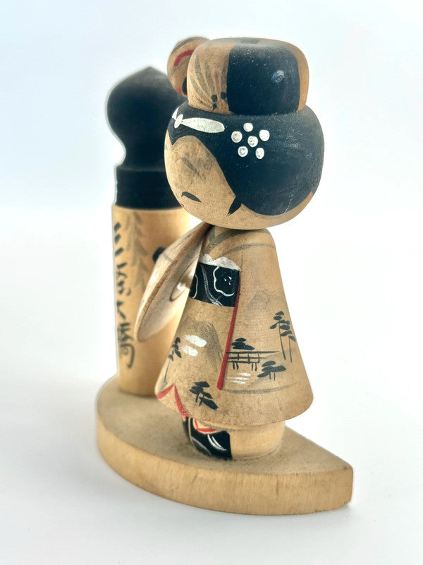 Kokeshi omiyage vintage Sanjo Ohashi