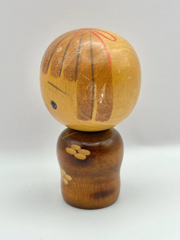 K10031 - Vintage Sosaku Kokeshi by Aoki Ryoka