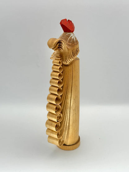 FT12 - vintage folk toy chicken Sasano Ittobori