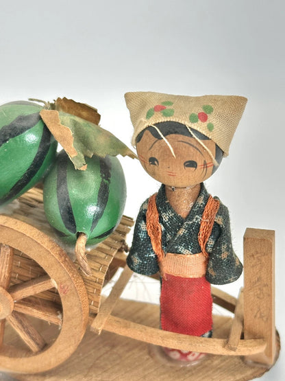 Poupée Omiyage japonaise vintage