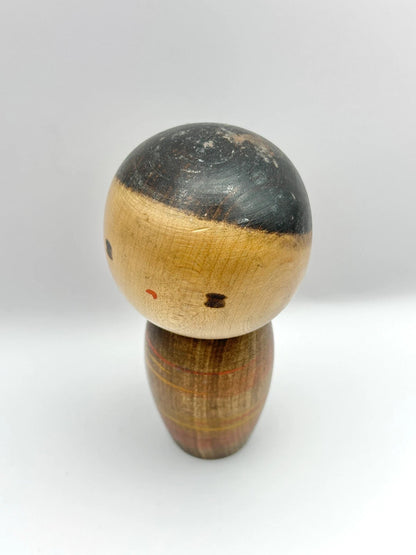 K15019 - Sosaku Kokeshi By Sanpei Yamanaka 山中三平