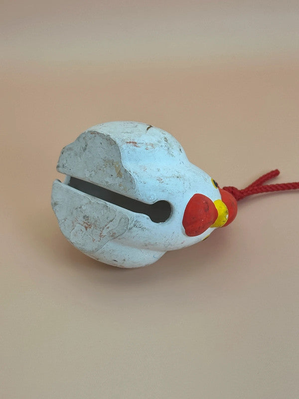 CB017 - Clay Bell Ornament Dorei  Rooster