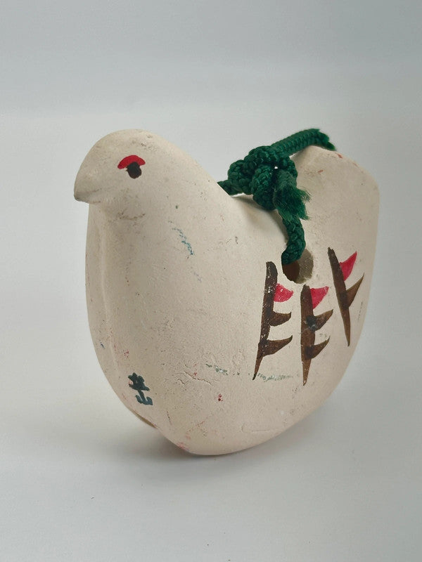 CB022 - Clay bell ornament Dorei pigeon hato 鳩