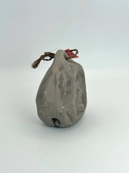 CB025 - Dōsojin clay bell ornament Dorei 道祖神