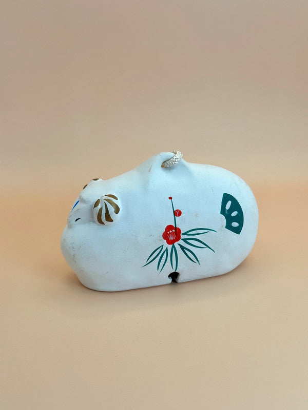 CB020 - Clay bell ornament Dorei Sheep