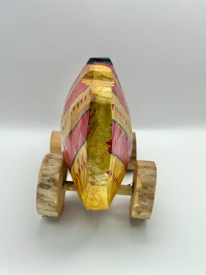 FT43 - Large size 'Tai Guruma' Wooden Car by Kagoshima Shrine